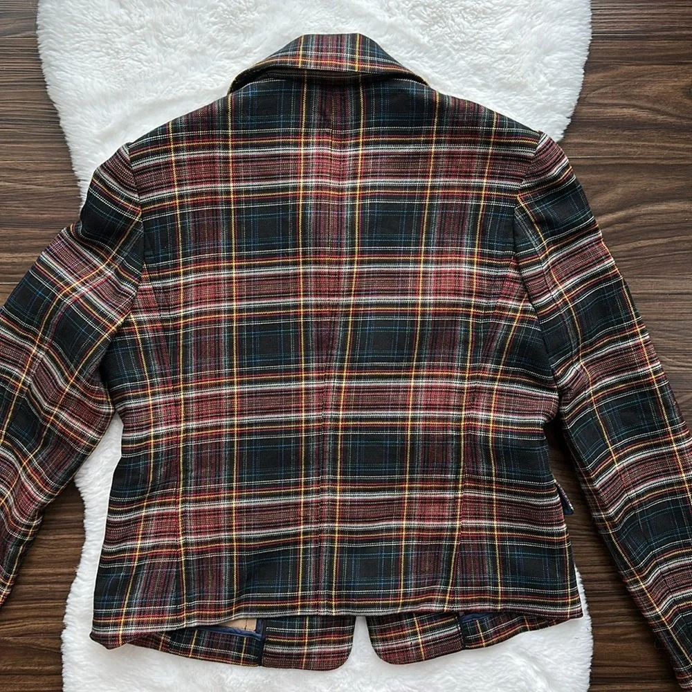 Brooks Brothers Plaid Light Jacket Wool Blend size 10 - Picture 10 of 10